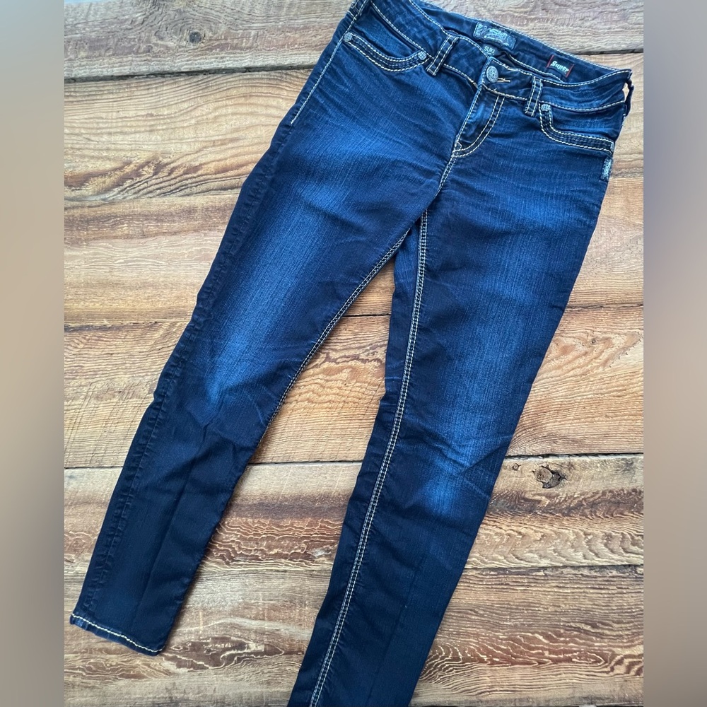 Silver Jeans Suki W21/L31 Dark Blue Women's Jeans